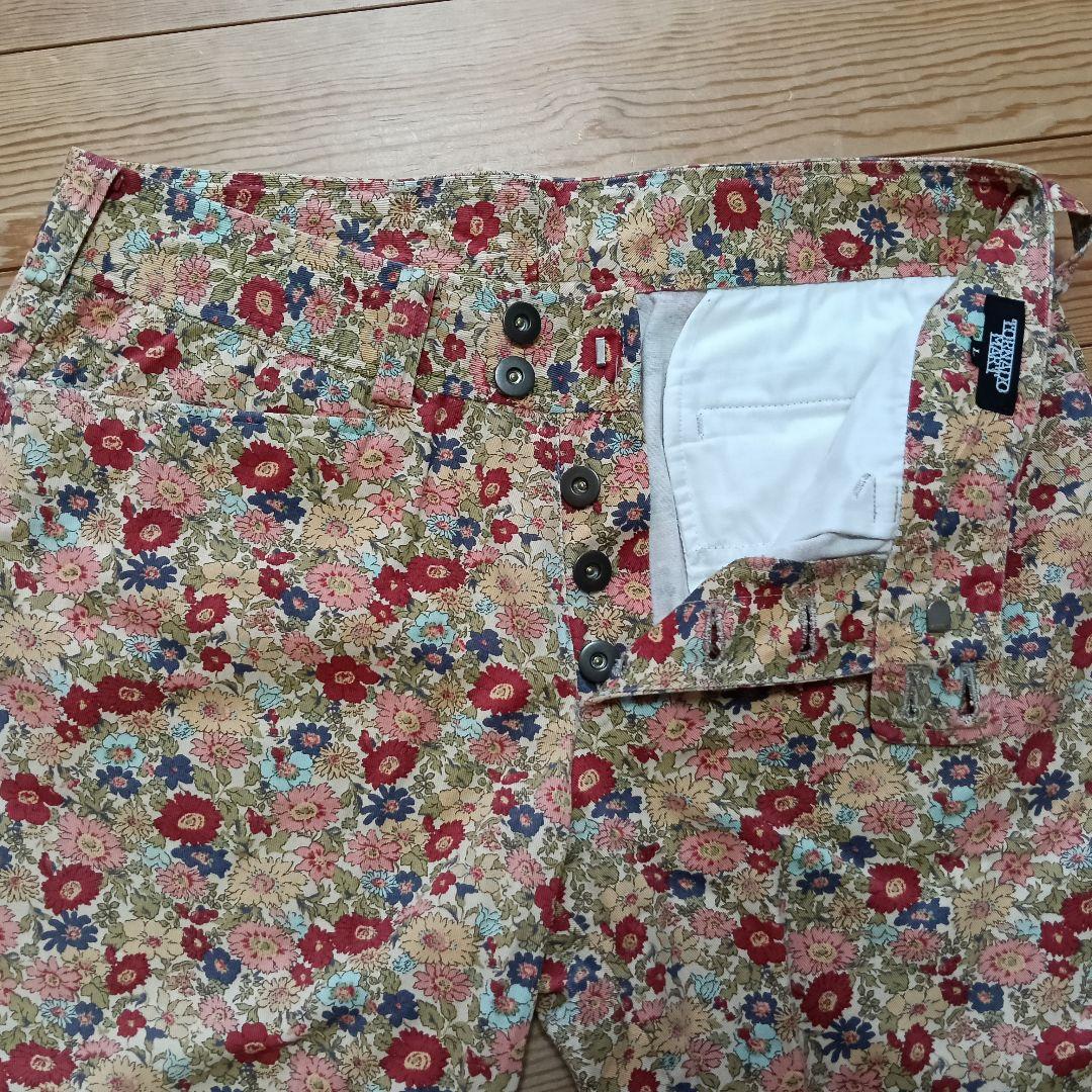 TORNADO MART トルネードマート 花柄 フレアパンツ ベルボトム L