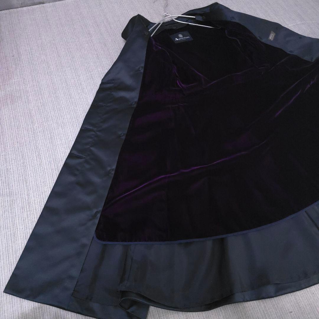 Aquascutum LONDON BUCOL トレンチコート ベロア　ライナー