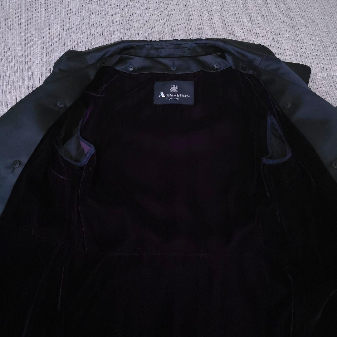 Aquascutum LONDON BUCOL トレンチコート ベロア　ライナー