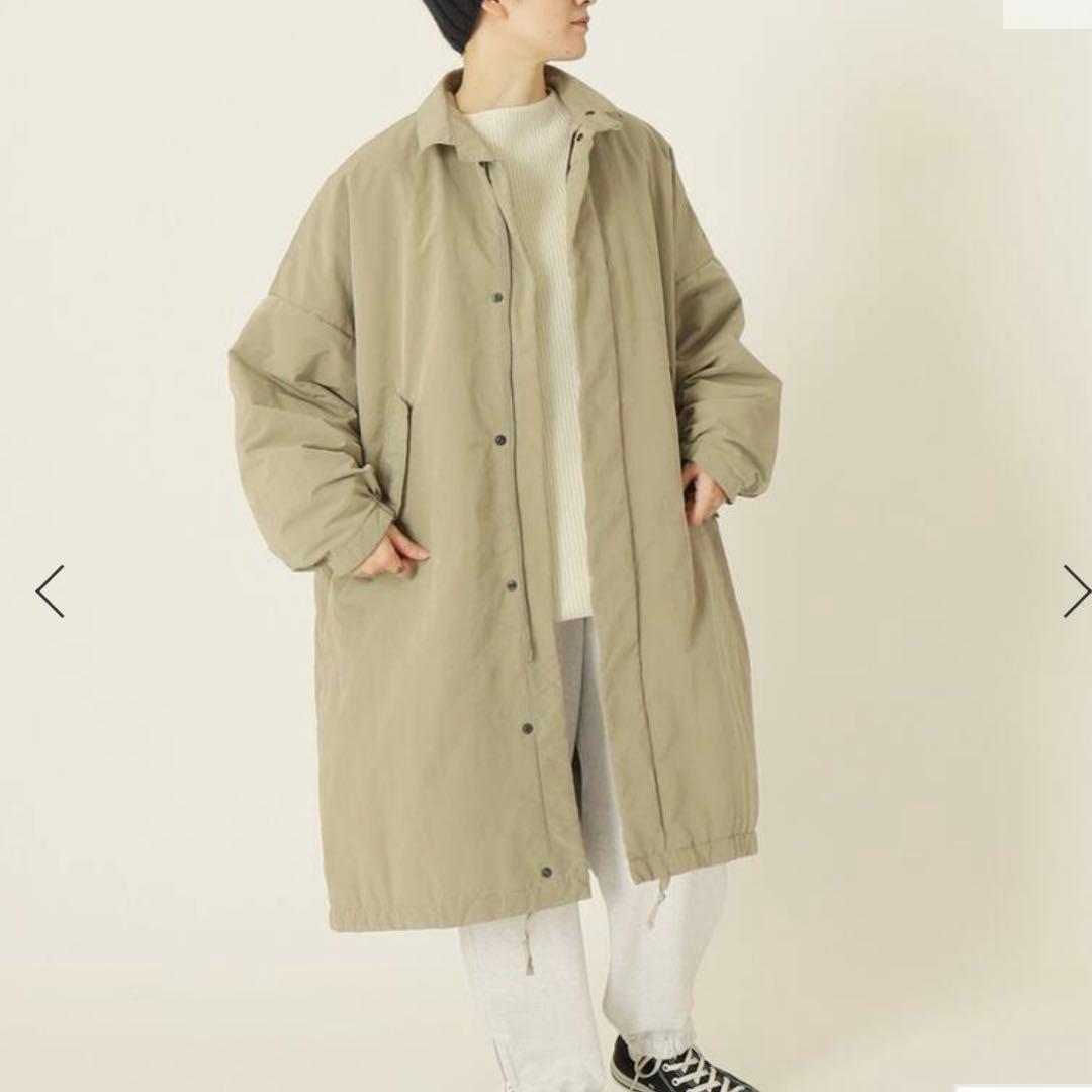 ジャーナルスタンダードラックス　中綿ウェザースタンドカラーコート