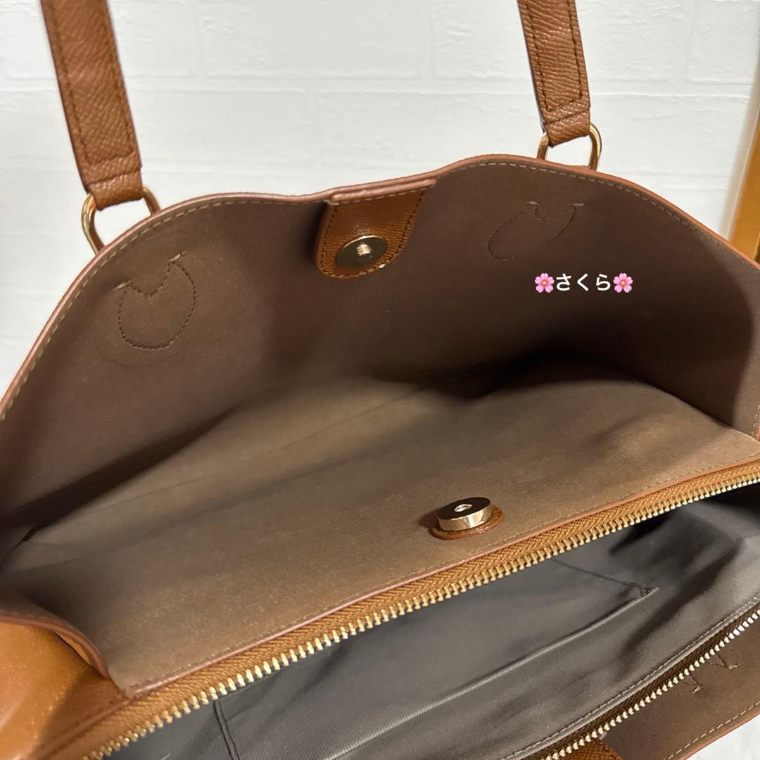 ✨未使用級✨フルラ ミネルヴァ L トートバッグ ビジネスバッグ