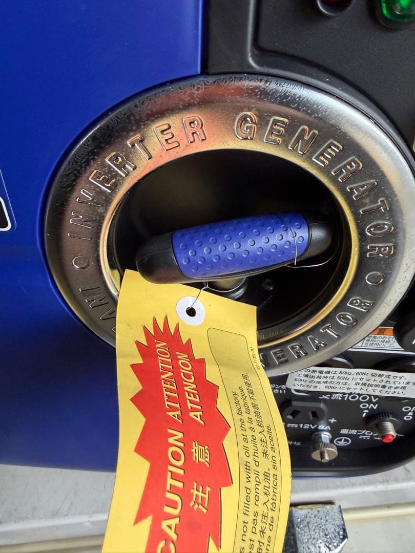 新品　試運転のみ　YAMAHAヤマハ インバーター発電機EF1600iS 送料込