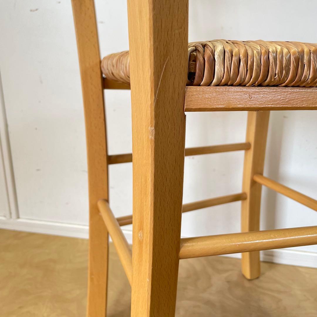 miyabi ラッシ編みチェア 椅子 イス ダイニングチェア ナチュラル