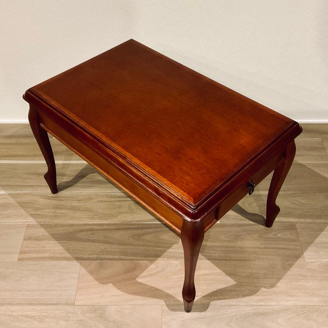 ⭐️ヴィンテージ⭐️【美品】maruni サイドテーブル 猫脚 天然木 木工