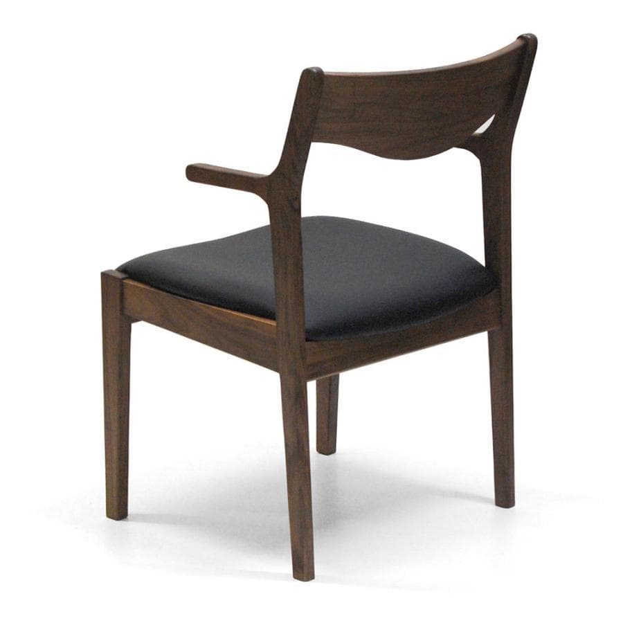 DZ DC MNC　8脚　肘付ダイニングチェア　アームチェア　ブラウン＊ブラック