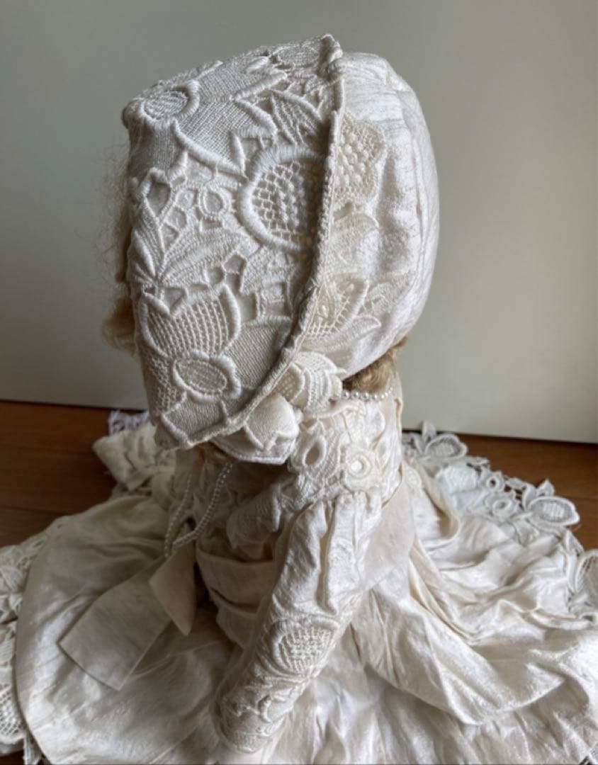 ドール　人形　手作り　椅子　アンティーク