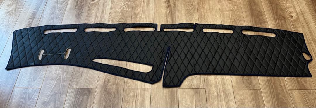 ふそう17スーパーグレート 内装パーツ5点セット ネイビー 花魁付き