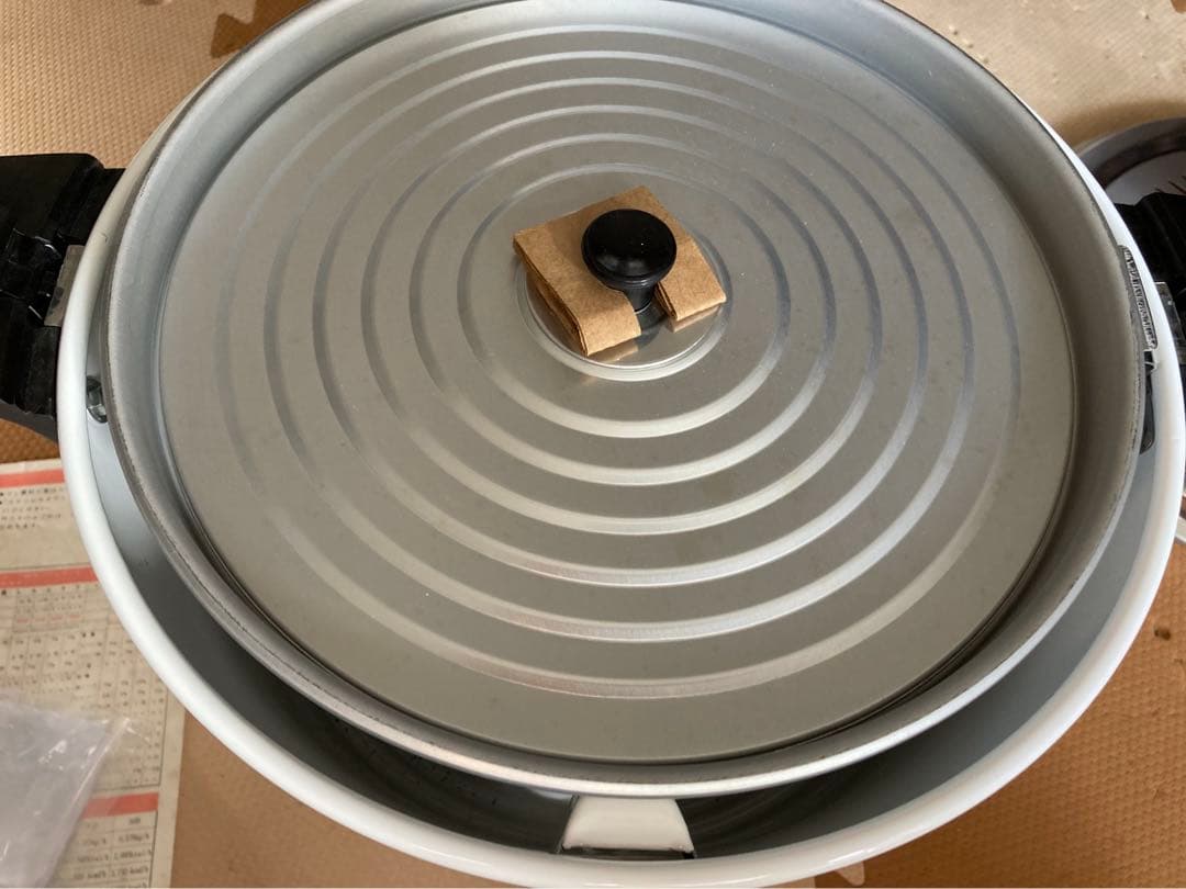 防災キャンプ　 未使用8合炊き炊飯器&レギュレーター&ホース一式　種火保温機能