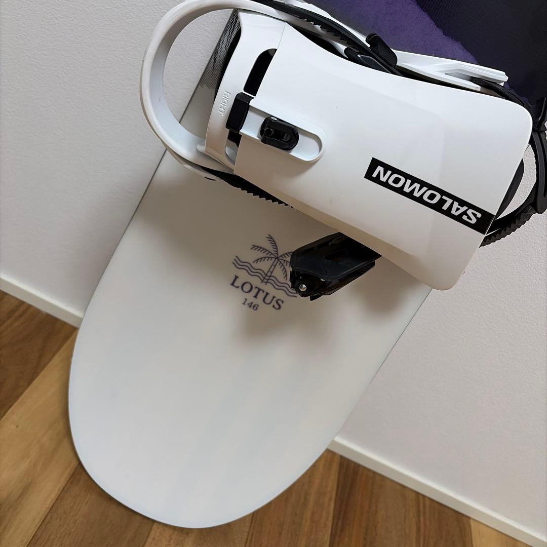 ほぼ未使用 SALOMON LOTUS 146cmビンディングセット