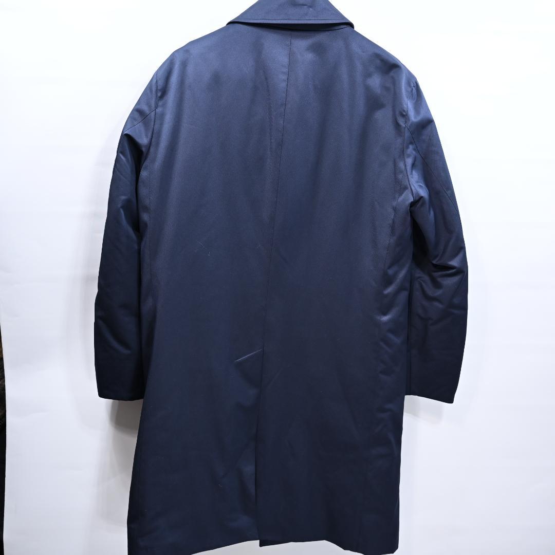 PAUL STUART バルカラーポリダウンコート紺46ポールスチュアート