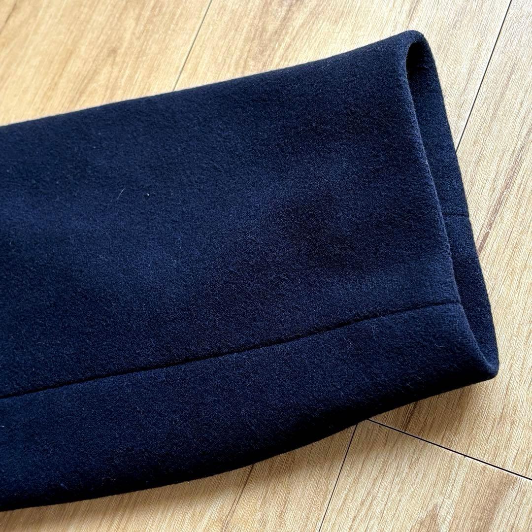 IENA MANTECO生地 オーバーチェストコート ネイビー 38サイズ