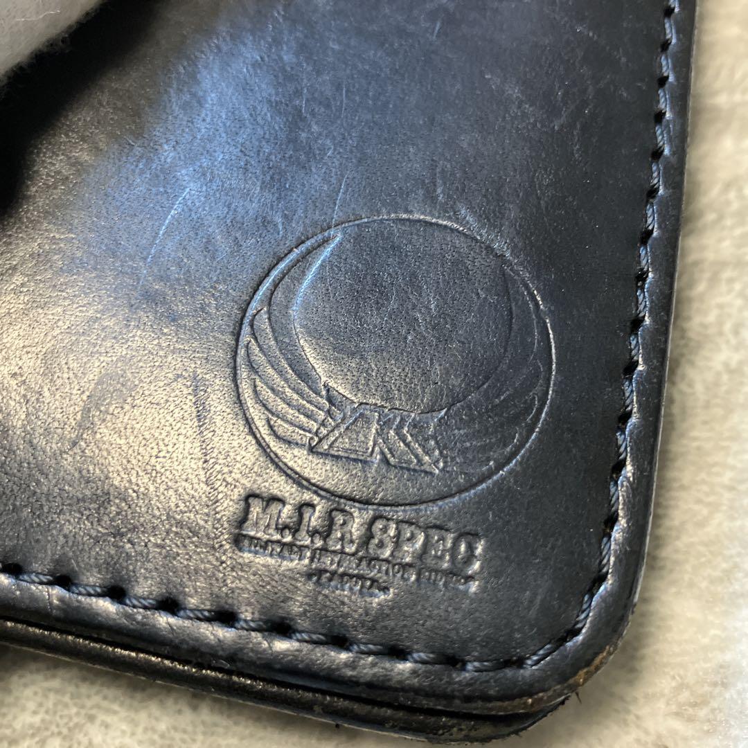 【希少】KADOYA 長財布 バイカーズウォレット チェーン レザー ブラック