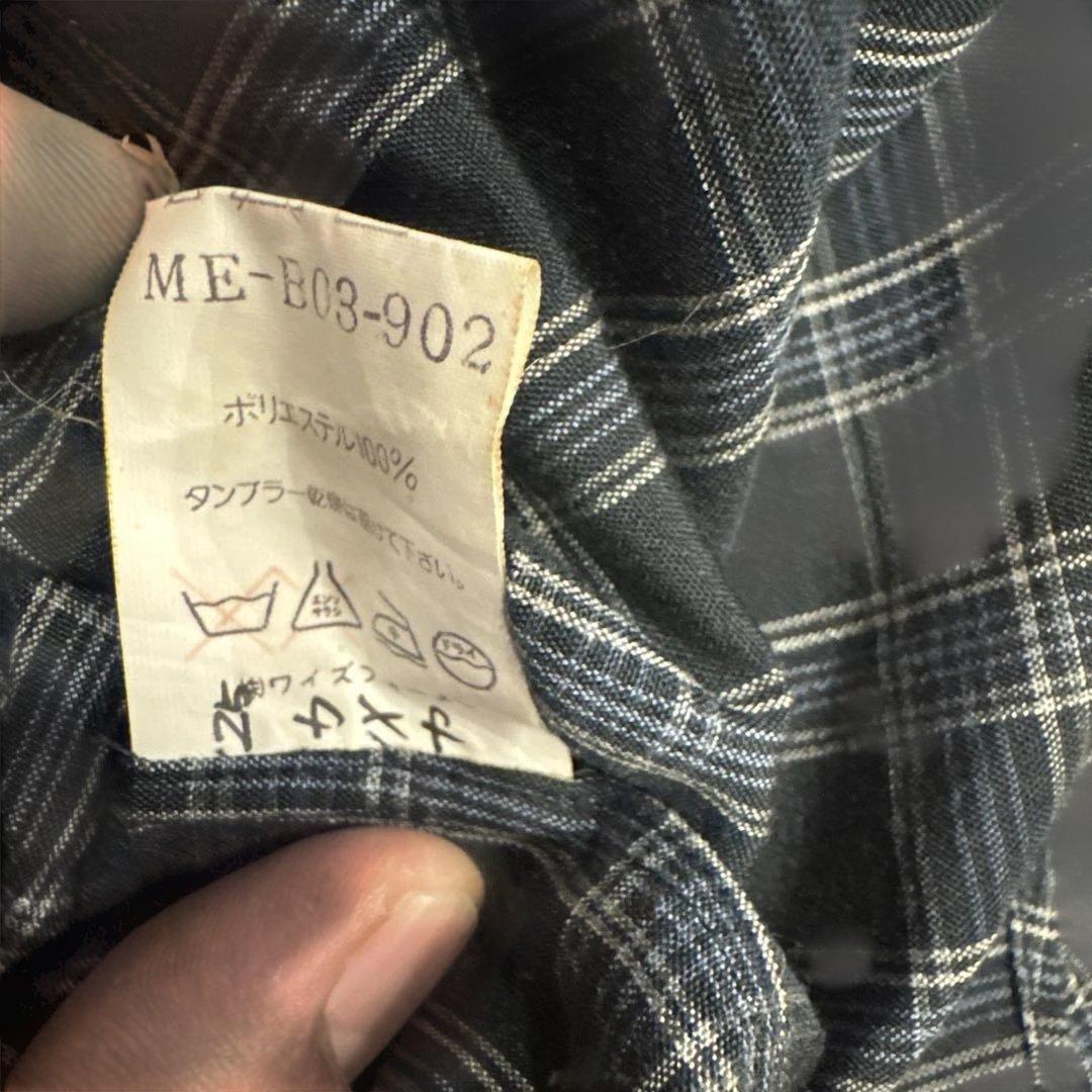 Ys for men チェックシャツ/ブルー/ブラック/グレー