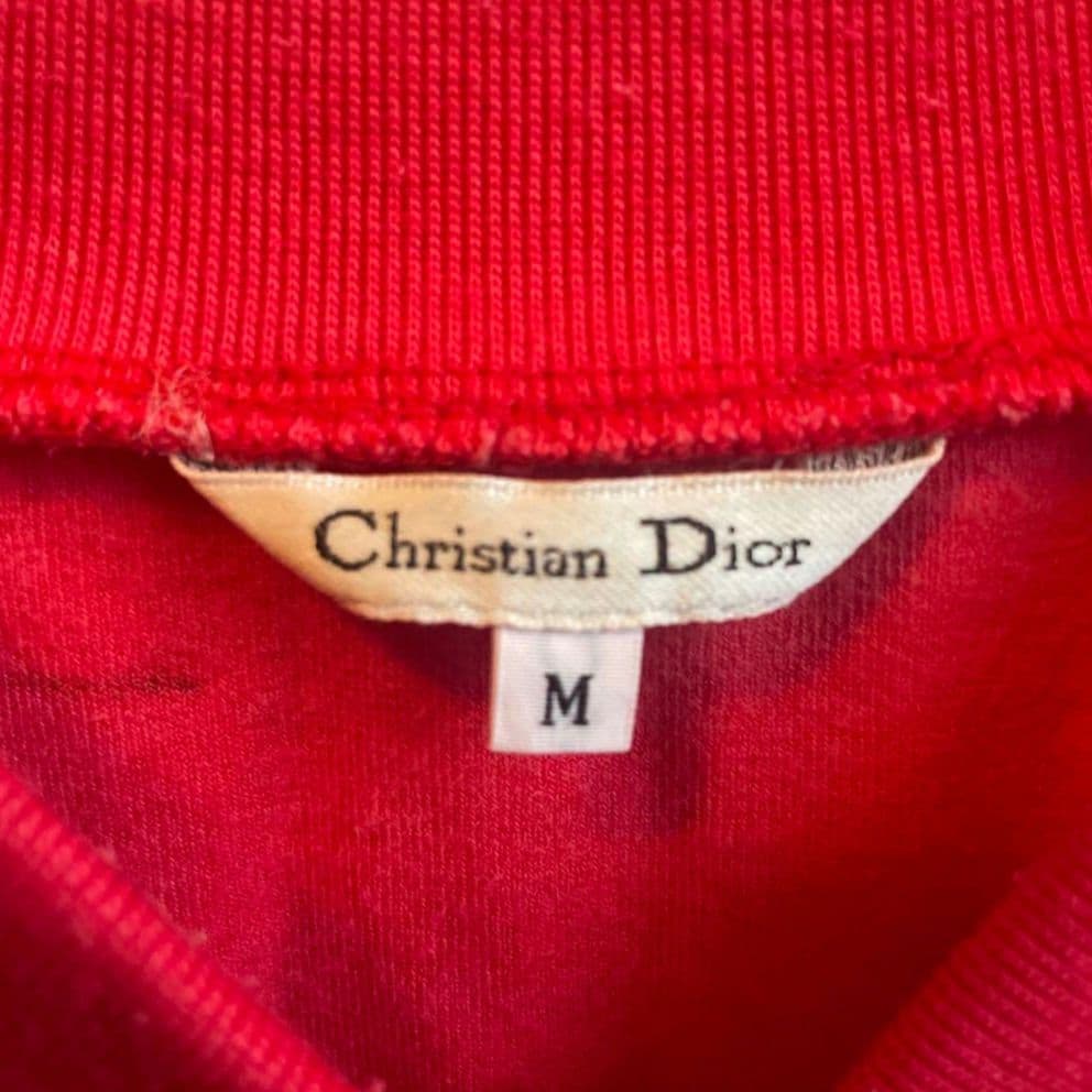 赤 ベット セットアップ クリスチャン・ディオール DIOR