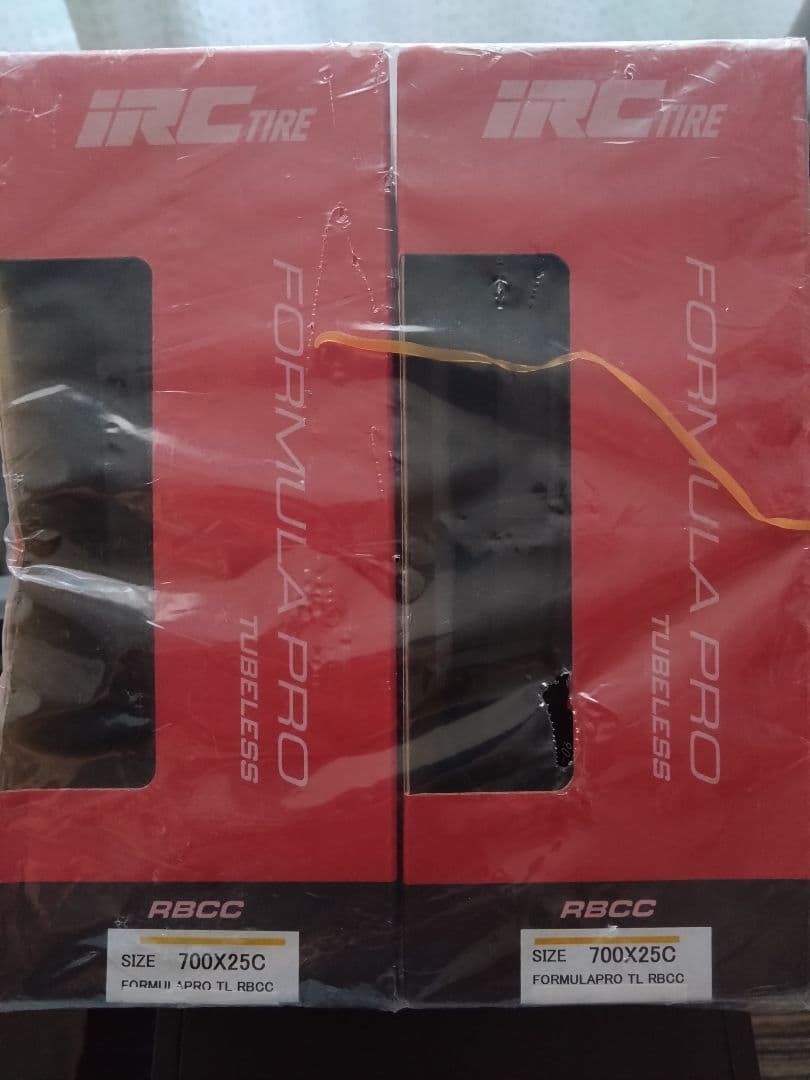 IRC Formula Pro 700X25C RBCC チューブレスタイヤ