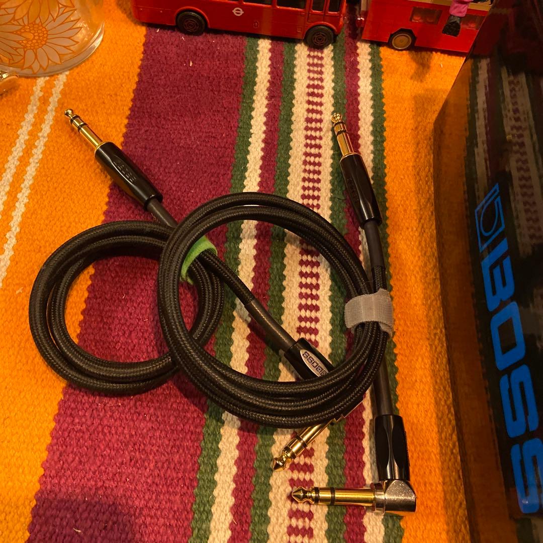 BOSS GT-1000 CORE FS-7 EV-30 TRSケーブル1m×2