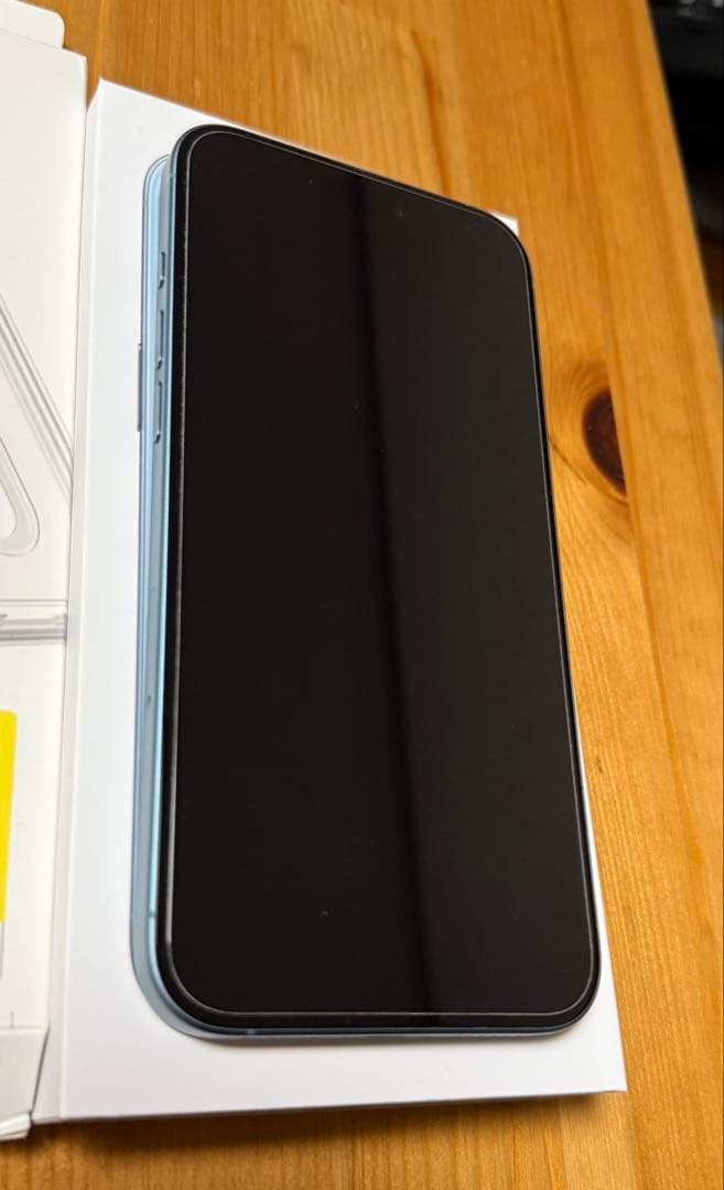 バッテリー97 iphone 16 plus ティール 128gb simフリー