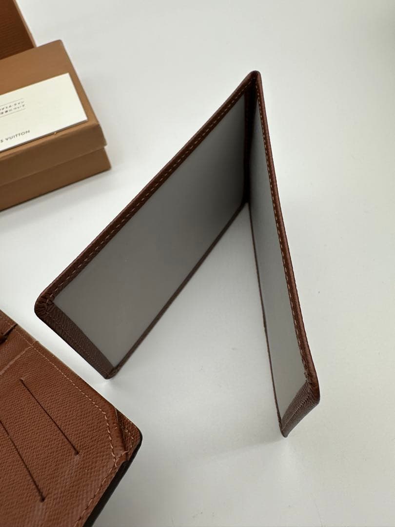 美品Louis Vuitton モノグラム 三つ折り財布