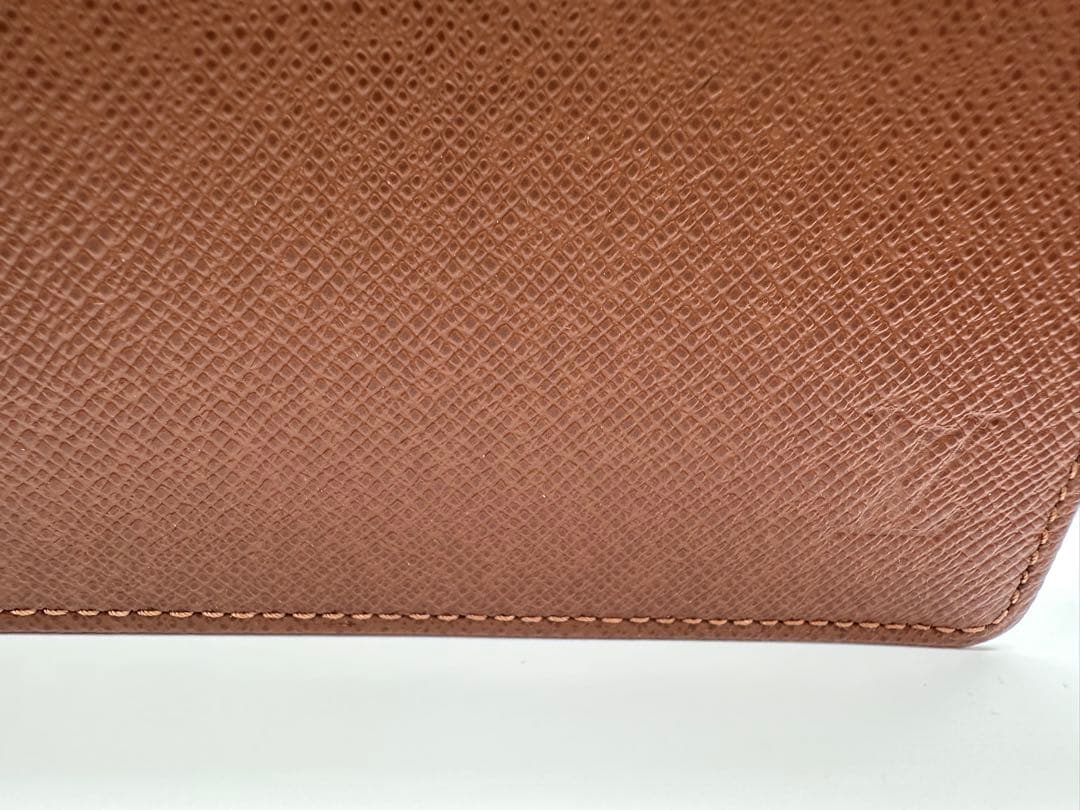 美品Louis Vuitton モノグラム 三つ折り財布