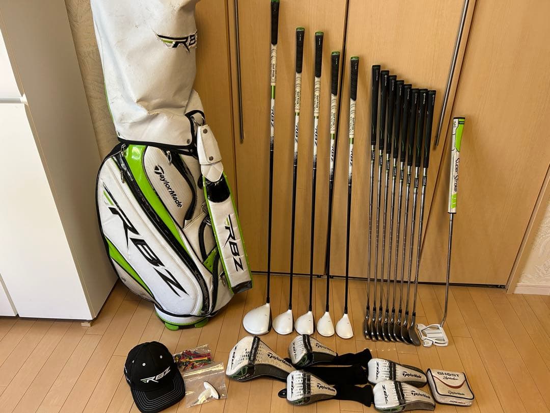 伝説の名器全て初代RBZ★テーラーメイドゴルフフルセット14本★ほぼフレックスR