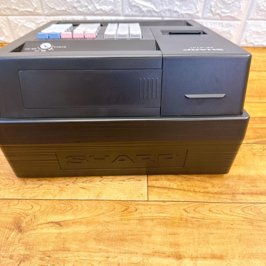 SHARP シャープ レジスター XE-A147 ブラック 電子レジスター