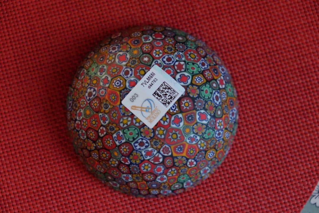 ベネチアンガラス ミルフィオリ プレート 皿 ムッリーニ ムリーニ xフォーム