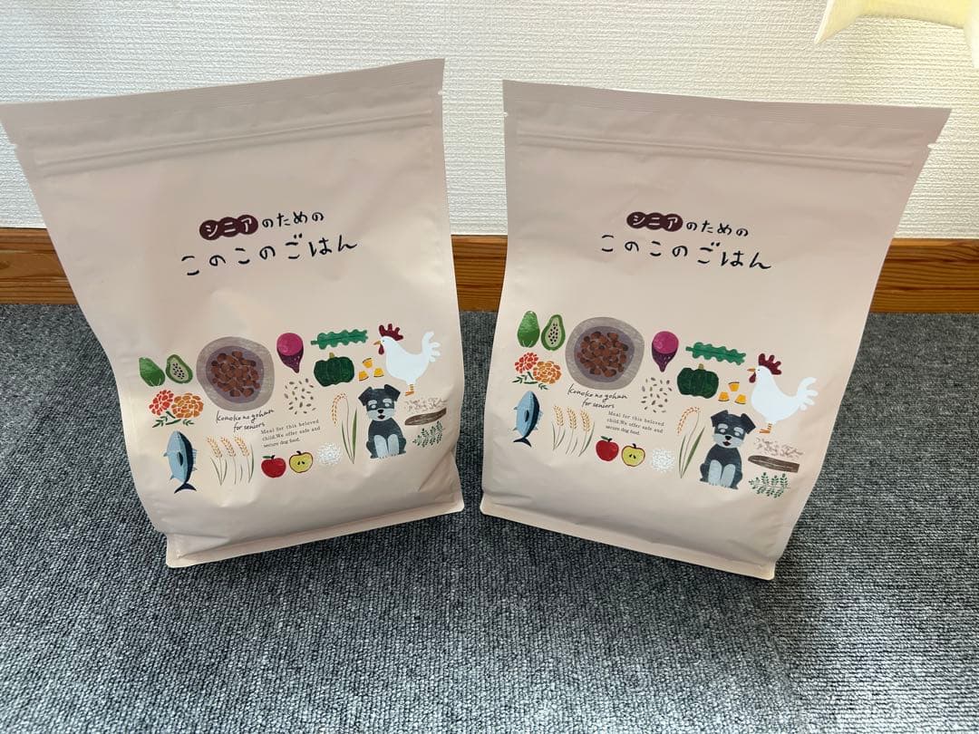 シニアのためのこのこのごはん1kg×2袋/賞味期限2026.3.18