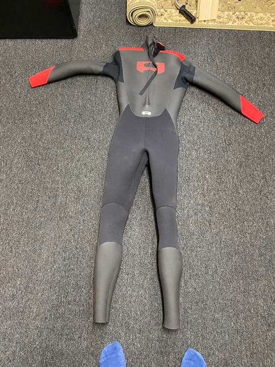 サーフィン フルスーツ Aleeda アリーダ ML 5ミリ  裏起毛 日本製