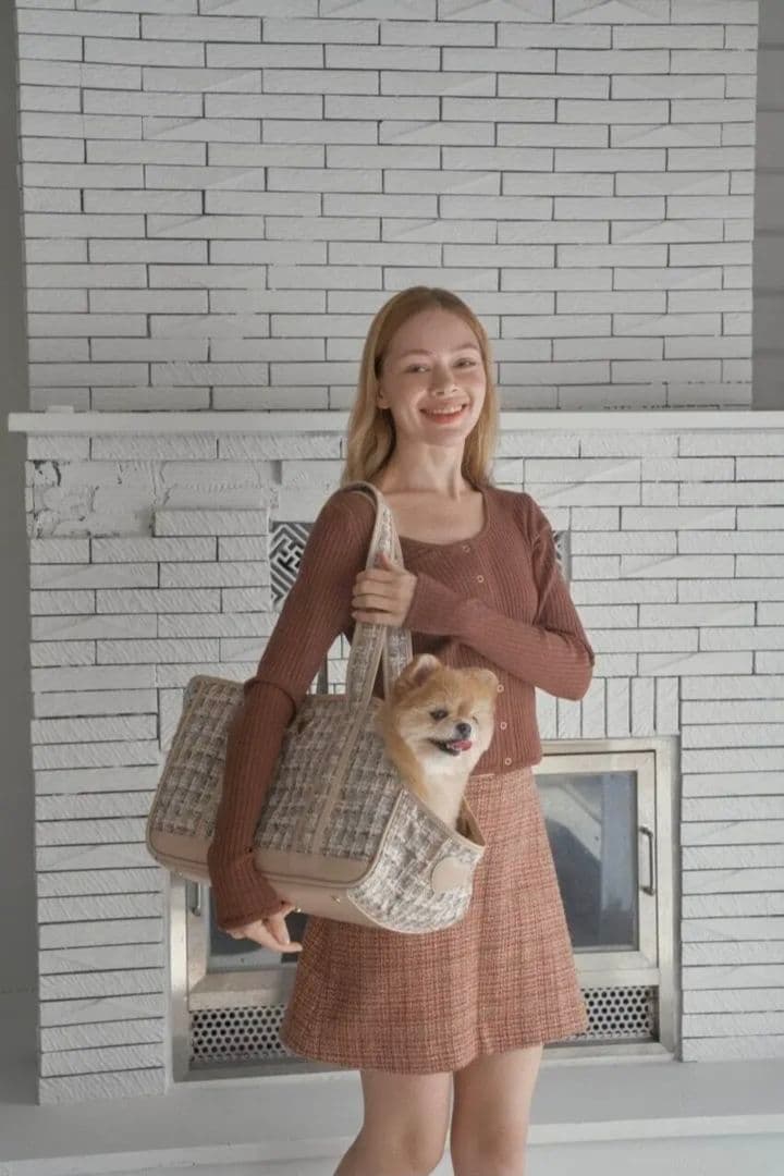 キャリーバッグ・スリング Mood comfo bag Milk beige Littlecomfo