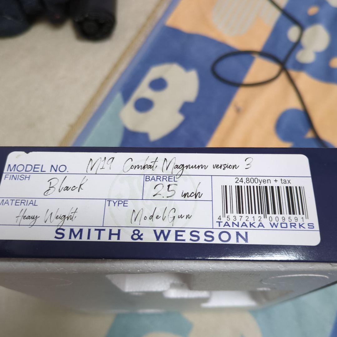 タナカ・ワークス・S＆W・M19バージョン3　2.5インチHW