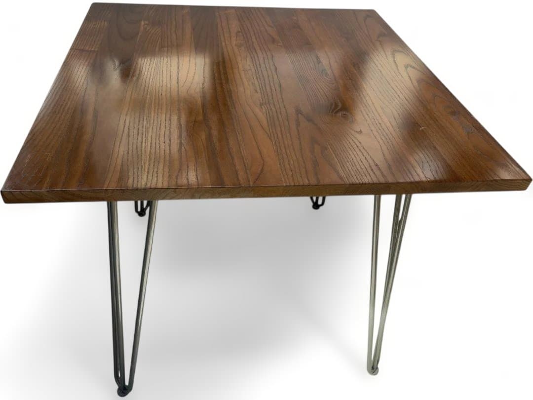 ダイニングテーブル　正方形　カフェ　アンティーク調　09c88