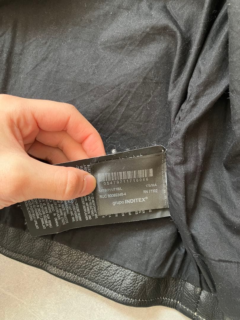 ZARA リアルレザージャケットL