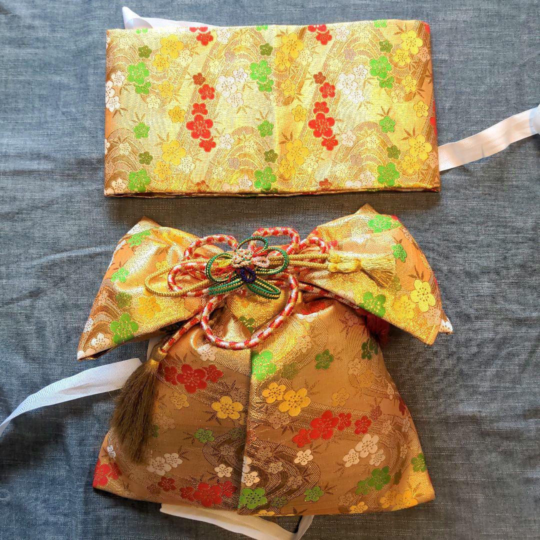 七五三　着物　7歳　正絹　フルセット　赤　絞り柄