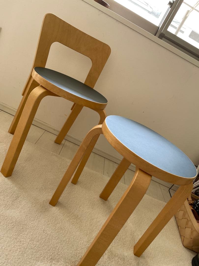 【限定品】アルテック チェア65 ハニー・ダークグリーンリノリウム