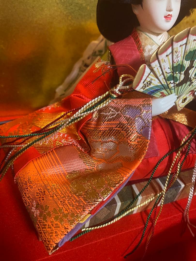 大幅値引き　親王飾り 童春作 ケース入 美品