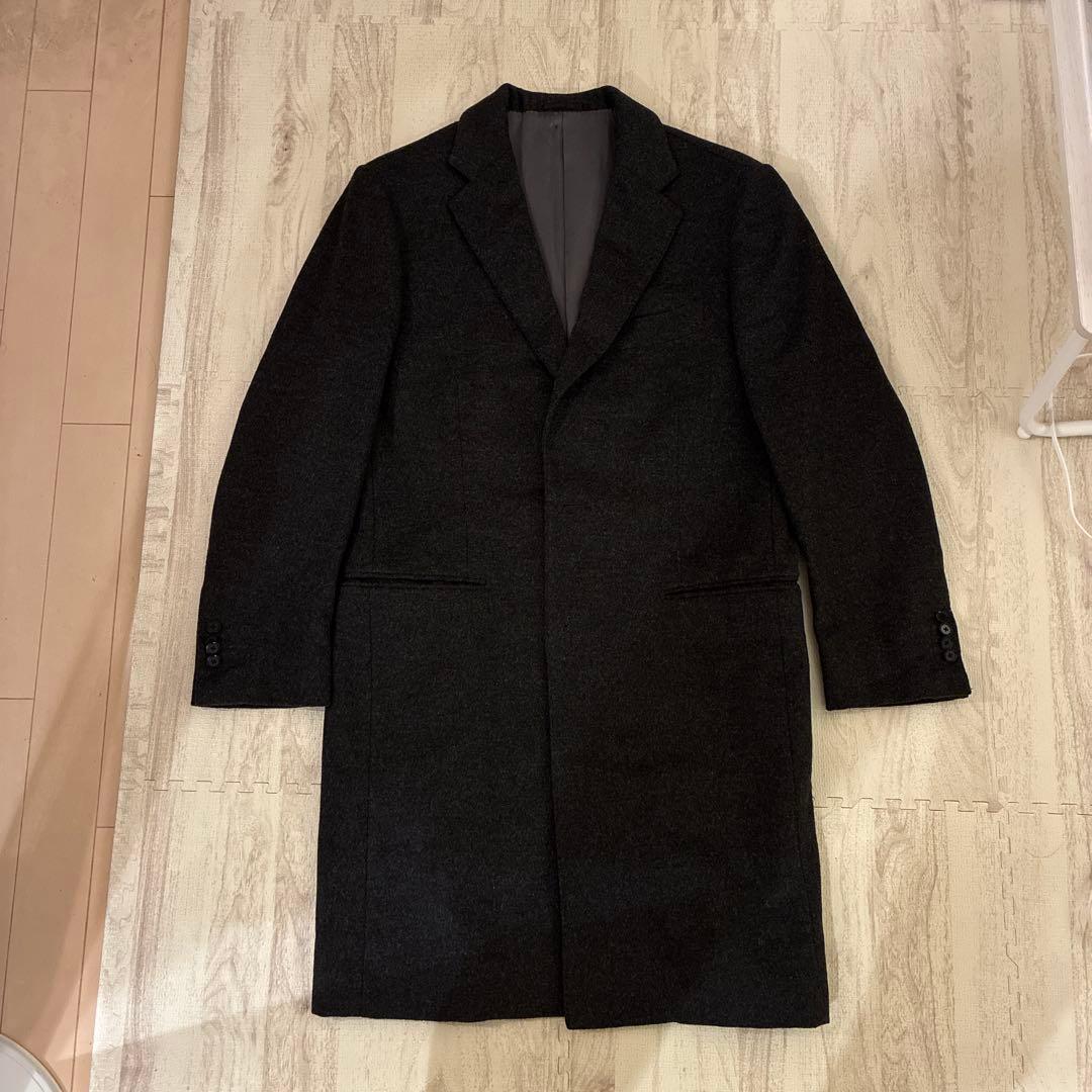 極美品！トゥモローランドピルグリム　チェスターコート　サイズ48