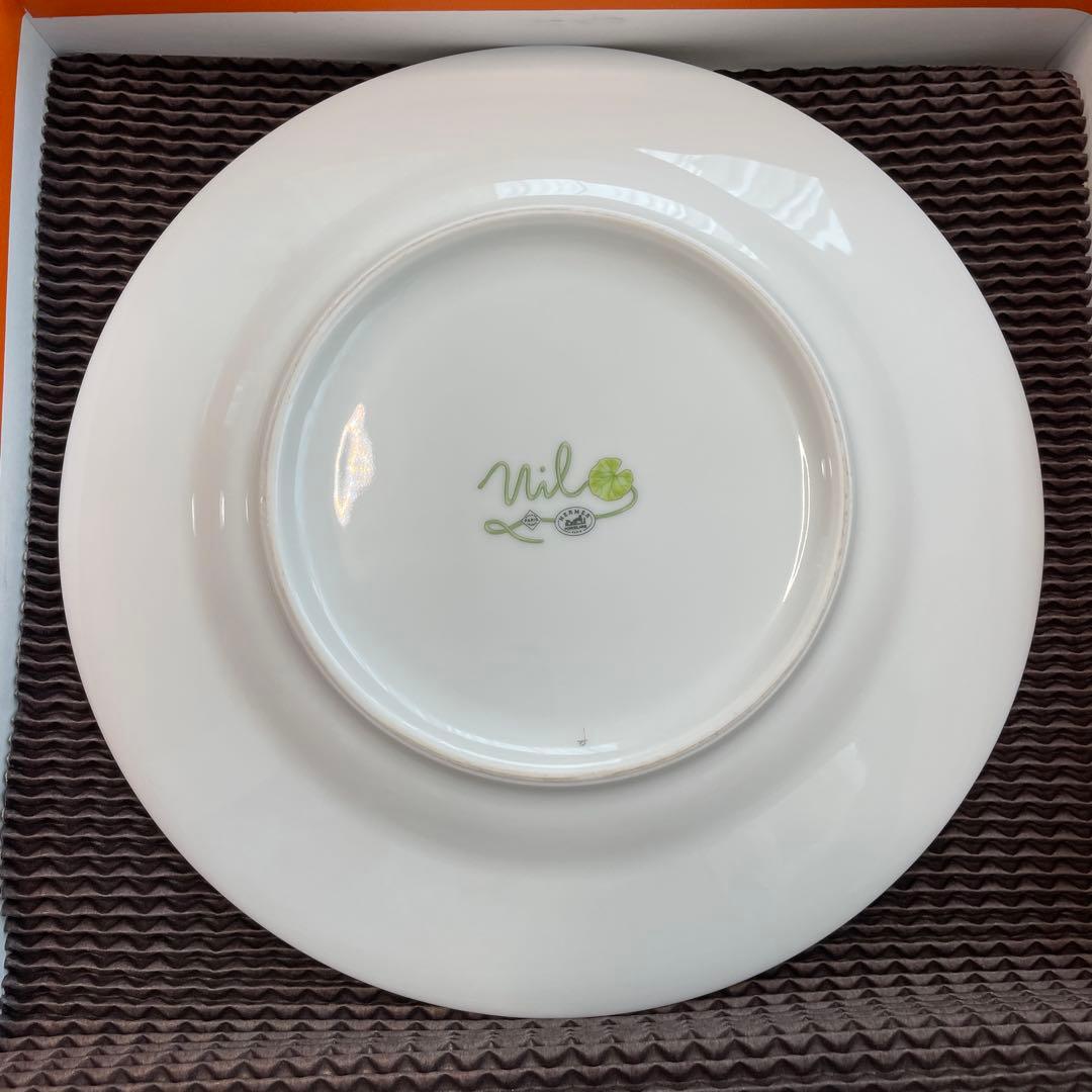 HERMESプレート　ナイルの庭ペアセット　未使用