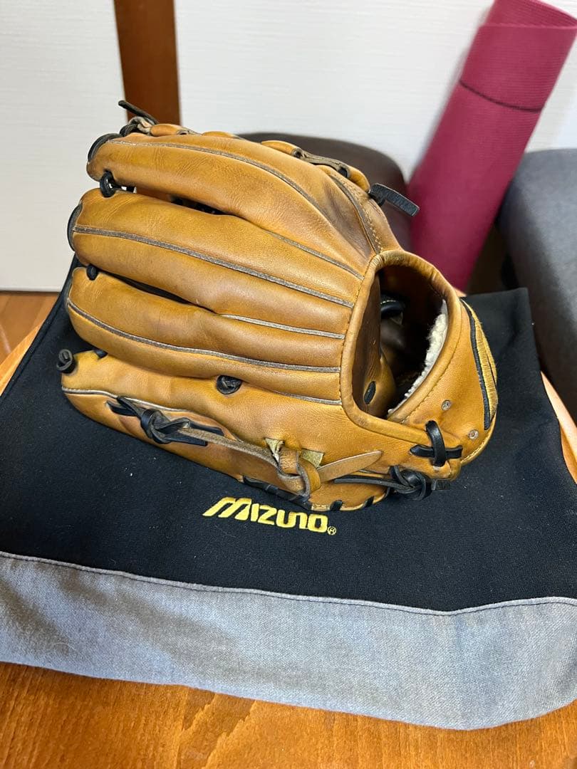 ミズノプロ　ビックm 直刺繍　内野手用