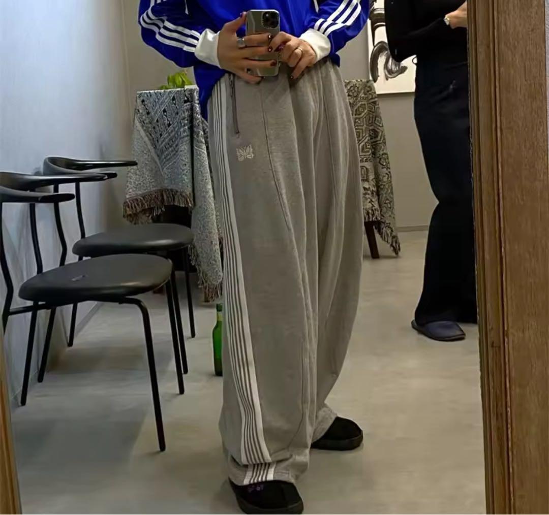 最安値Needles LHP 別注　スウェットパンツ　グレーヒザデル　S即日発送