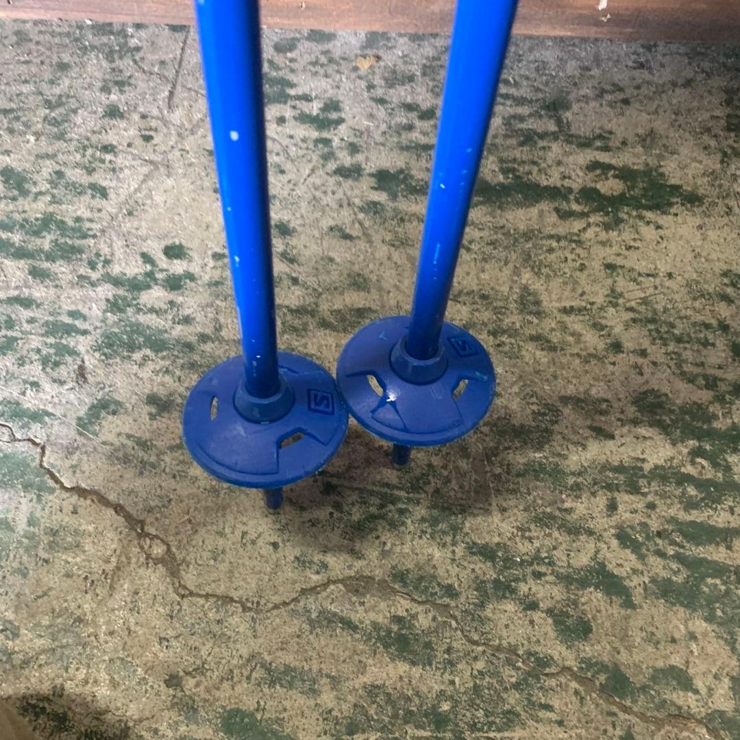 J393\" ROSSIGNOL / salomon スキー板 ストック セット