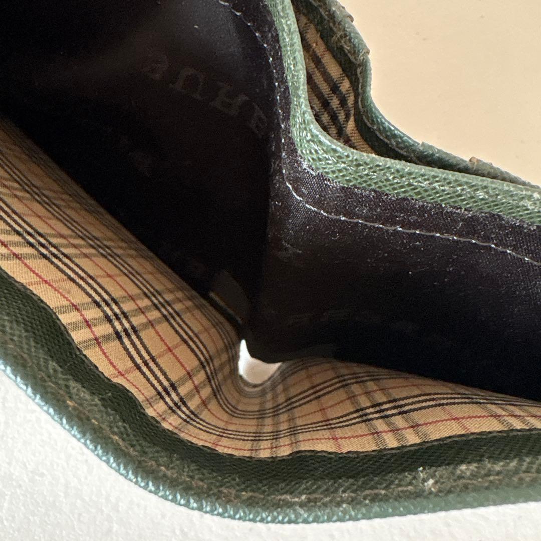BURBERRY バーバリー ノバチェック ニつ折り財布 お札入れウォレット