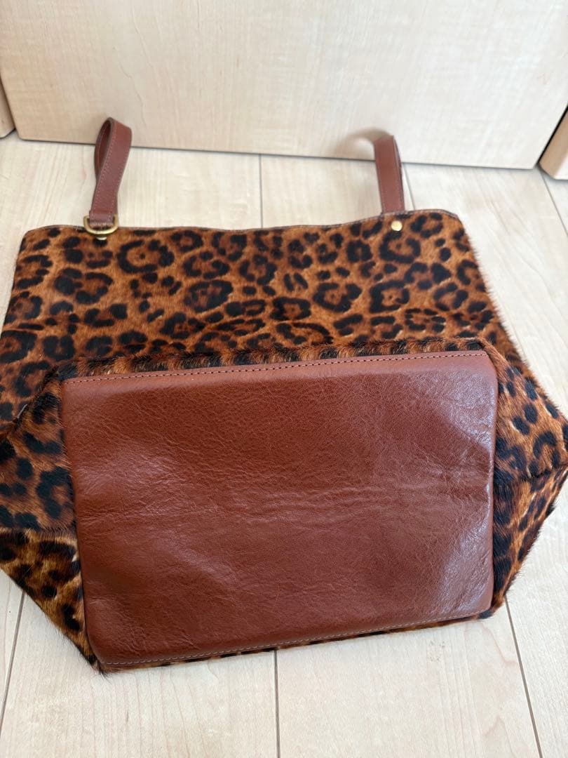 BAGSINPROGRESS レオパード　トート