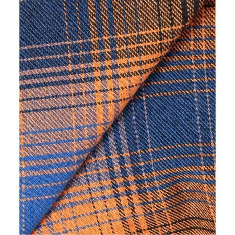 Prentiss プレンティス 別注 ヘビー ネルチェックシャツ オレンジ