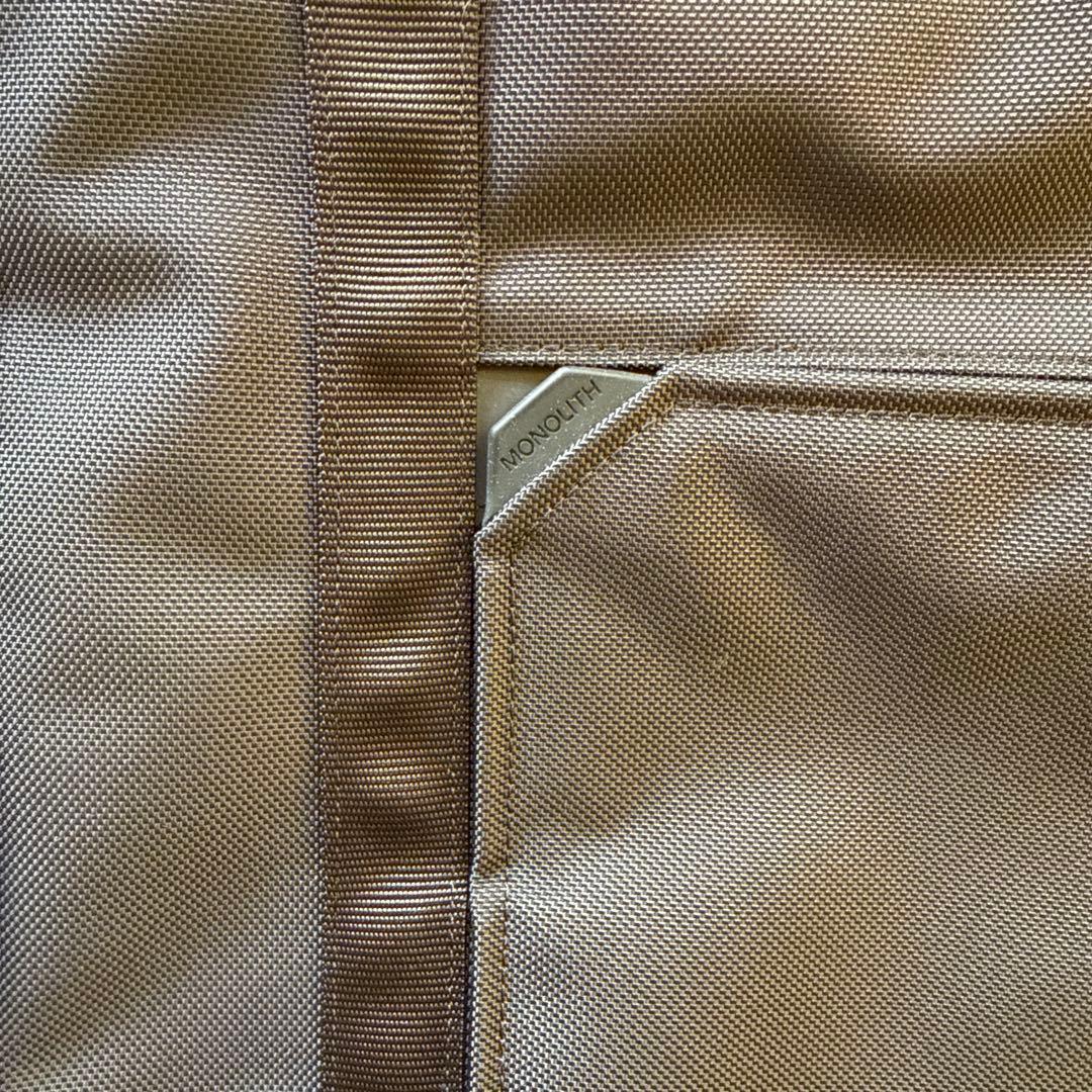 【美品・使用回数少】MONOLITH TOTE PRO M BLACK