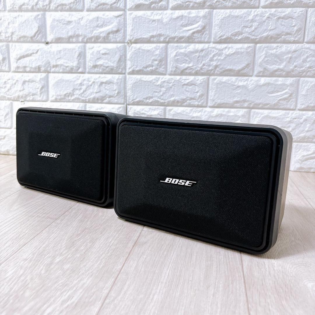 BOSE 101MM スピーカー ペア ブラック 純正ブラケット付 シリアル連番