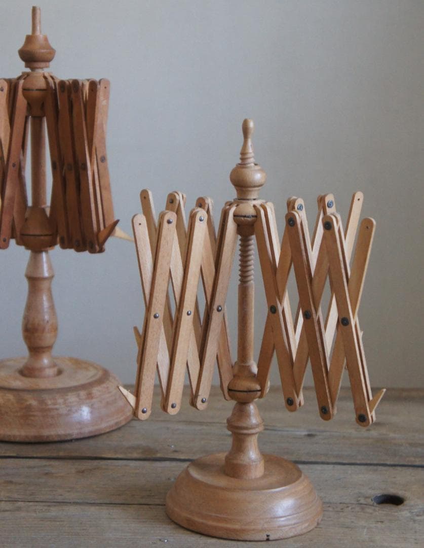 お勧め　小型　かせくり器　かせくり機　ブロカント　フランス　アンティーク