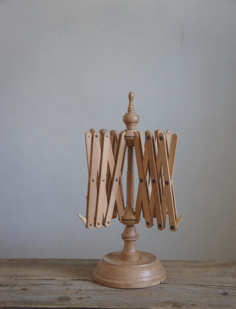 お勧め　小型　かせくり器　かせくり機　ブロカント　フランス　アンティーク