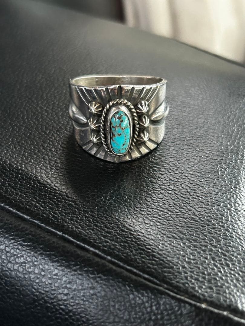 激レア　ナバホ族　リング　28号　リーブス　カーティス