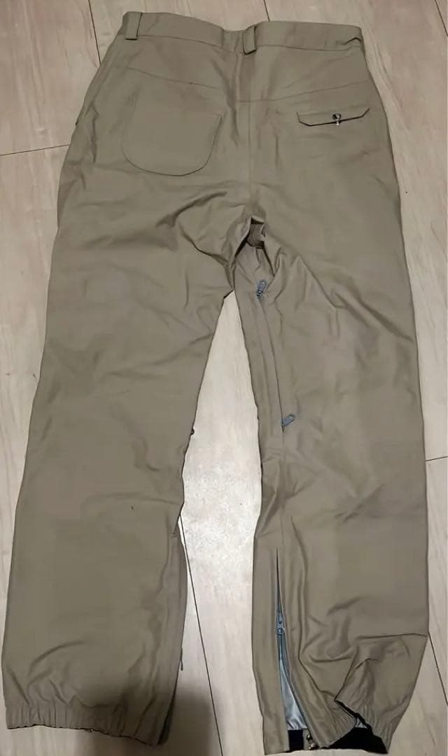 km4k スノーボードパンツ ベージュ