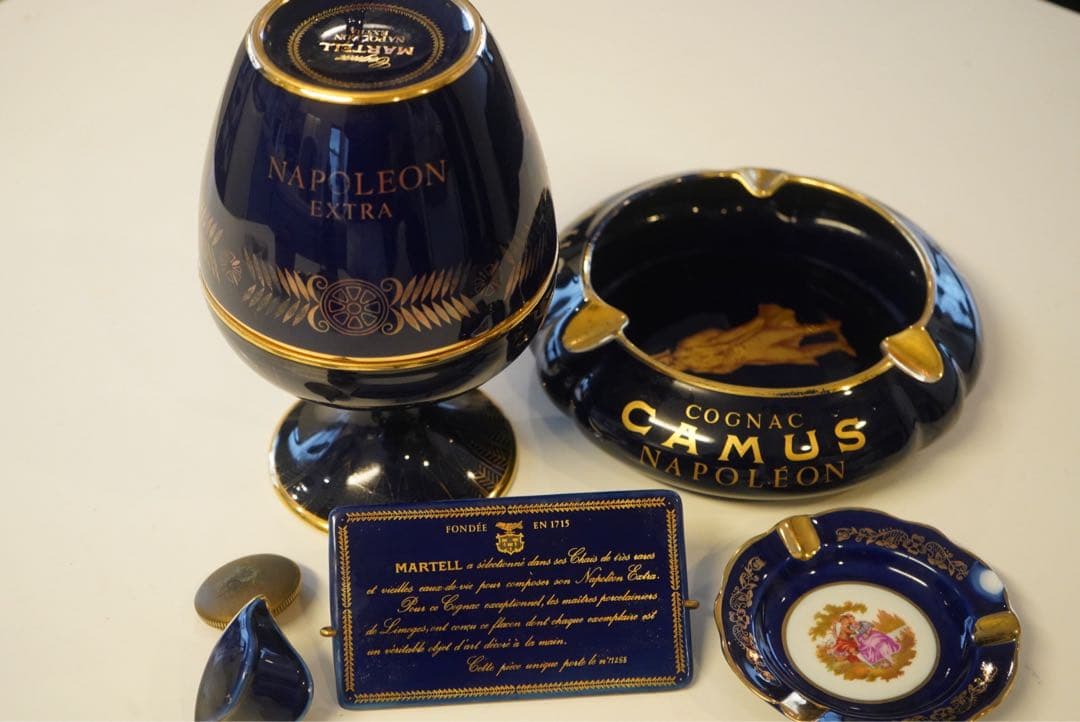 空き瓶　マーテルナポレオンエクストラ バカラ